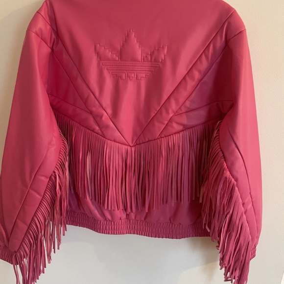 New adidas Originals Minecraft Jacket Pulse Magenta Colorway size small - Picture 3 of 10